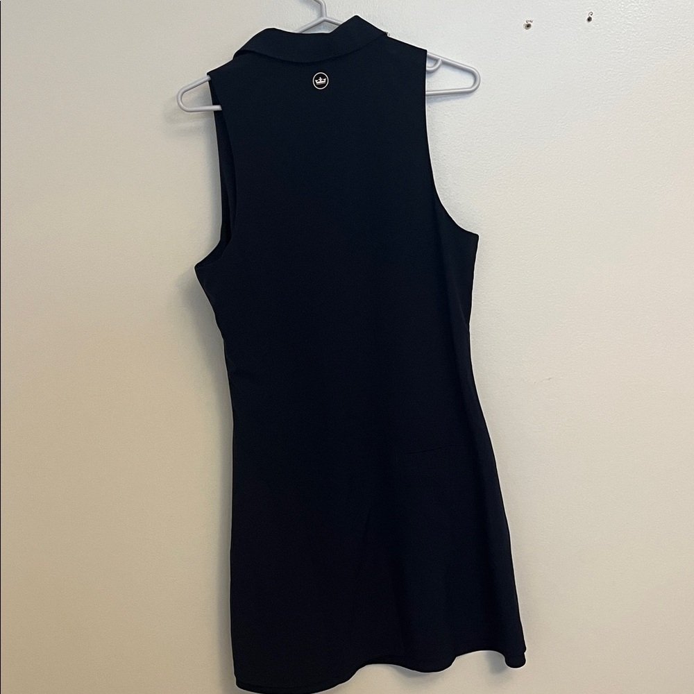NWOT! Peter Millar Navy Sleeveless Dress - Picture 8 of 8